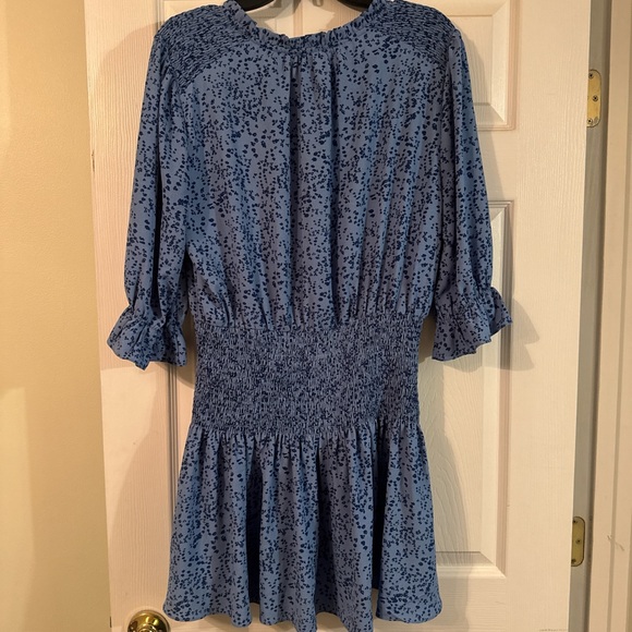 Blue Patterned Dress - Picture 3 of 3